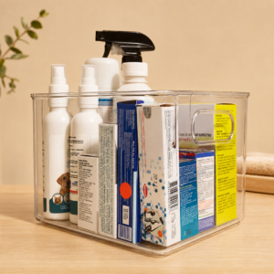 Caja de Almacenamiento Multifuncional Cudrada