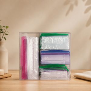 Dispensador de Fundas Plásticas 4 Compartimentos