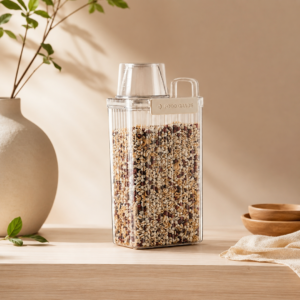 Vaso Recipiente Medidor Hermético 1800ml
