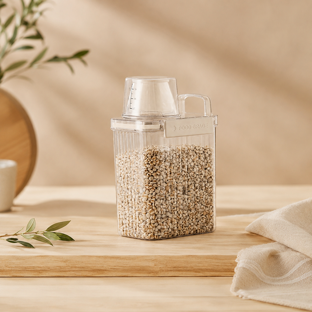 Vaso Recipiente Medidor Hermético 1300ml