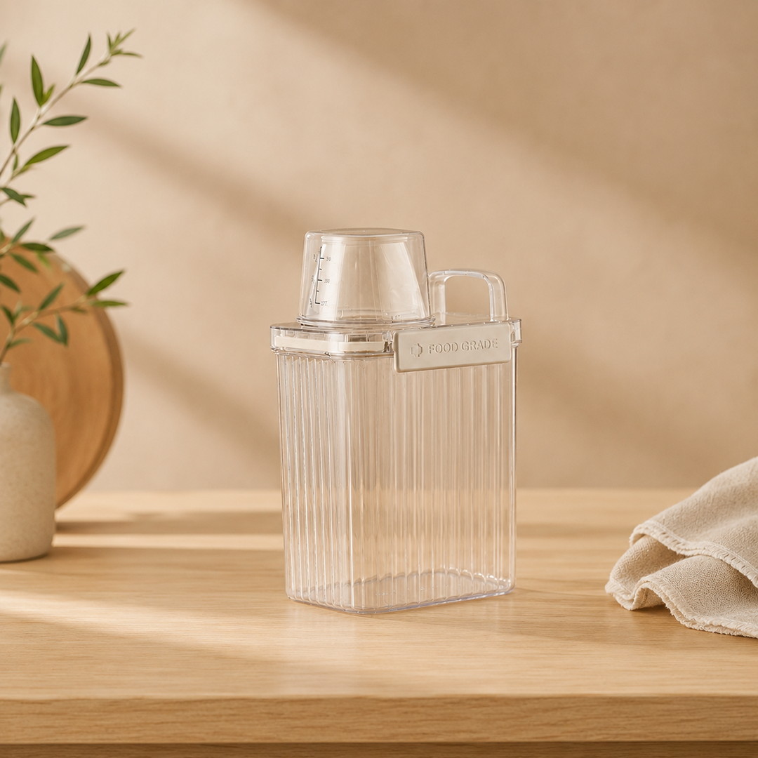 Vaso Recipiente Medidor Hermético 1300ml - Imagen 2