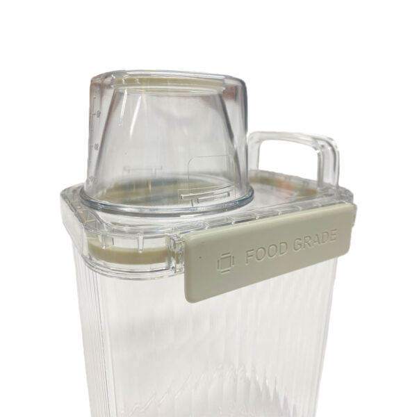 Vaso recipiente medidor hermético 1800ml - Imagen 2