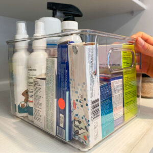 Caja de almacenamiento miltifuncional cudrada