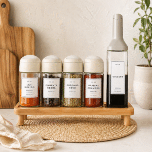 Set 4 Especieros + Aceitero